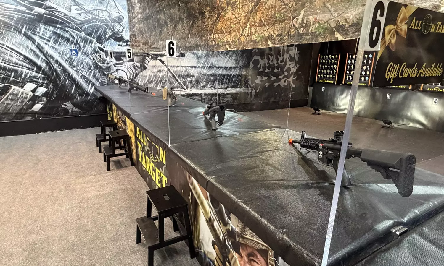 Airsoft Shooting Experience at All On Target