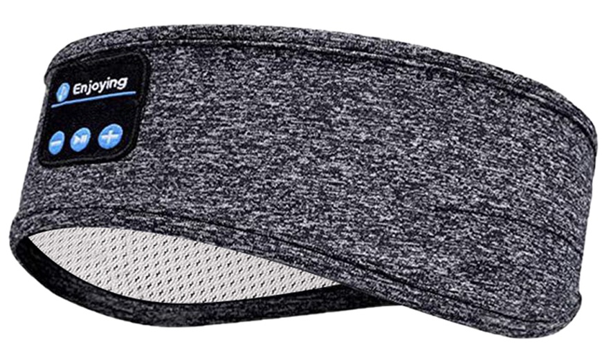 Image 10: Bluetooth Headband Headphone