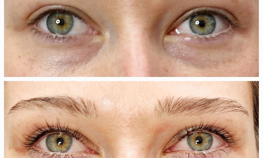 Image 2: Verstärkte Ausstrahlung: Wimpern- oder Augenbrauen-Lifting mit Farbe