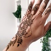 Image 1: Your Henna, Your Style: Low, Medium or High Coverage Henna Tattoo