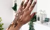 Design Your Detail with the Choice of Low, Medium or High Coverage Henna Tattoo ( Up to 40% Off )