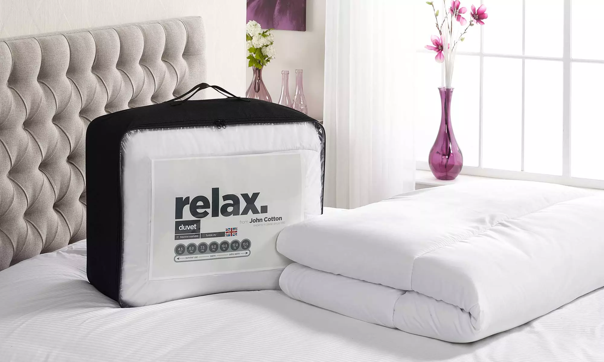 John Cotton Relax Duvet - Primary Image