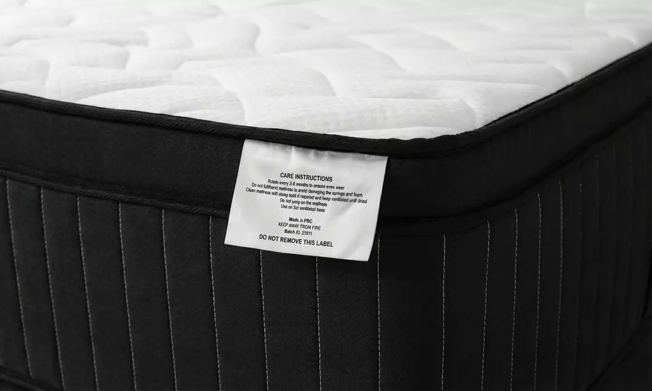 Deluxe 1000 Pocket Sprung Multilayer Mattress Medium Firm 30.5cm Depth