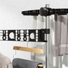 Image 3: HomCom Multi-Layer Clothes Drying Rack with Wheels