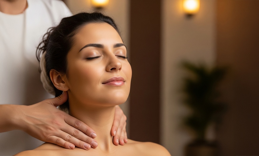 Image 3: 30, 50, or 60-Minutes Massage w/w/o Hot Stone or Facial for One Person