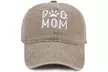 Pure Cotton "Dog Mom" Baseball Cap Hat - Second Medium