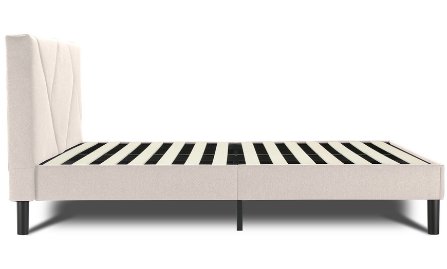 Image 6: Lit en tissu "Ric"