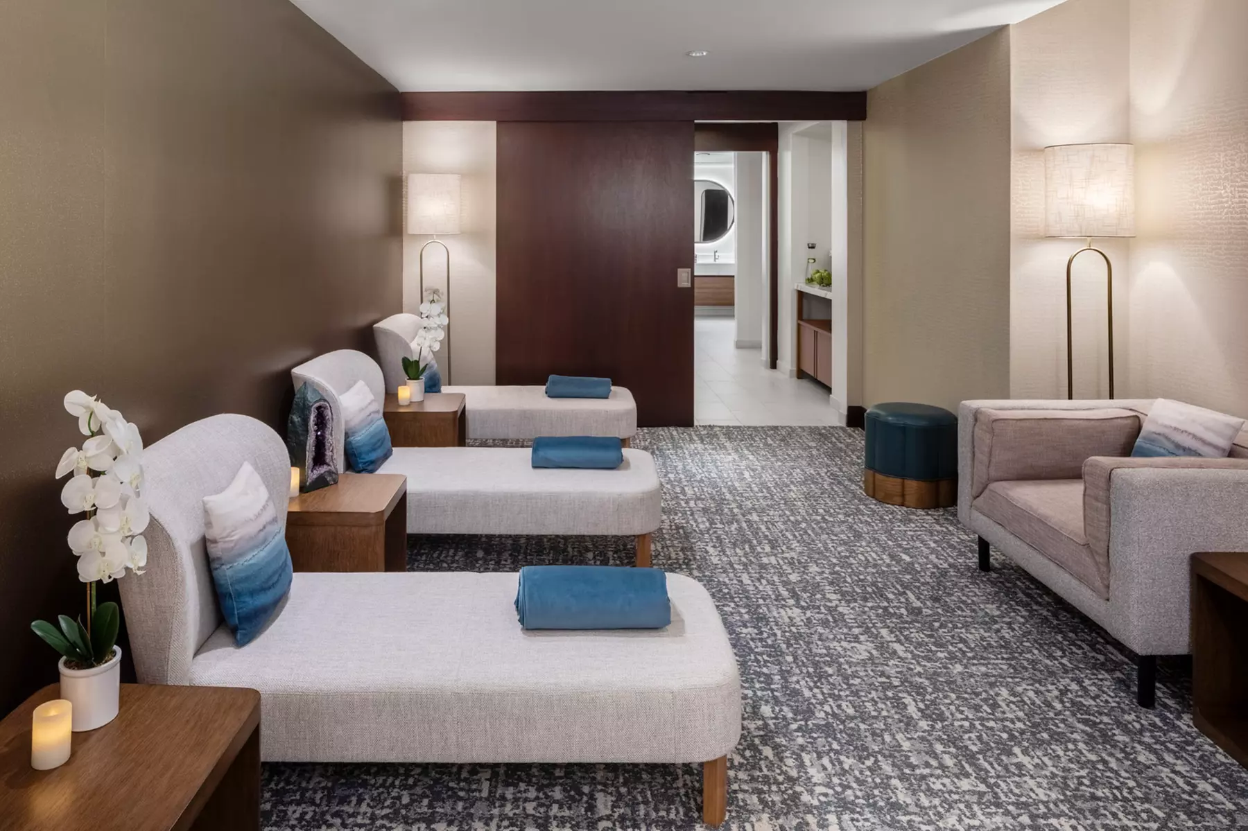 50-minute Couple’s Massage or 50-minute Destination Facial, and More