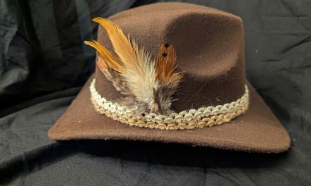 custom hat making party for 4 we come to you! - RRR creationx