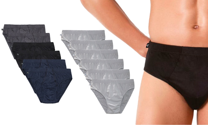 Image 1: Lot de 6 ou 12 slips homme De Fonseca