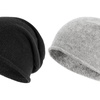 Image 13: 100% Cashmere Slouchy Beanie for Women and Men