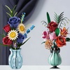 Image 1: Set de construction de bouquet de fleur en blocs