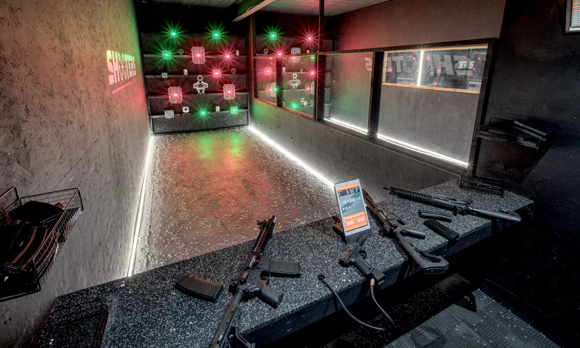 Shooters Range: Rifle or Pistol Airsoft 1hr Shooting Experience for 1, 2, or 3 People – Leicester Save Up to 32% - Primary Image