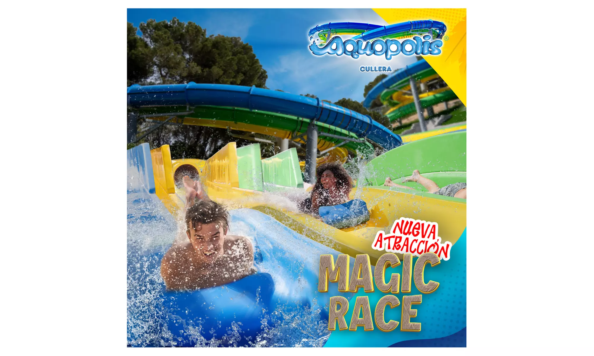 ¡Diversión a remojo! Entrada a Aquópolis Cullera para júnior o adulto