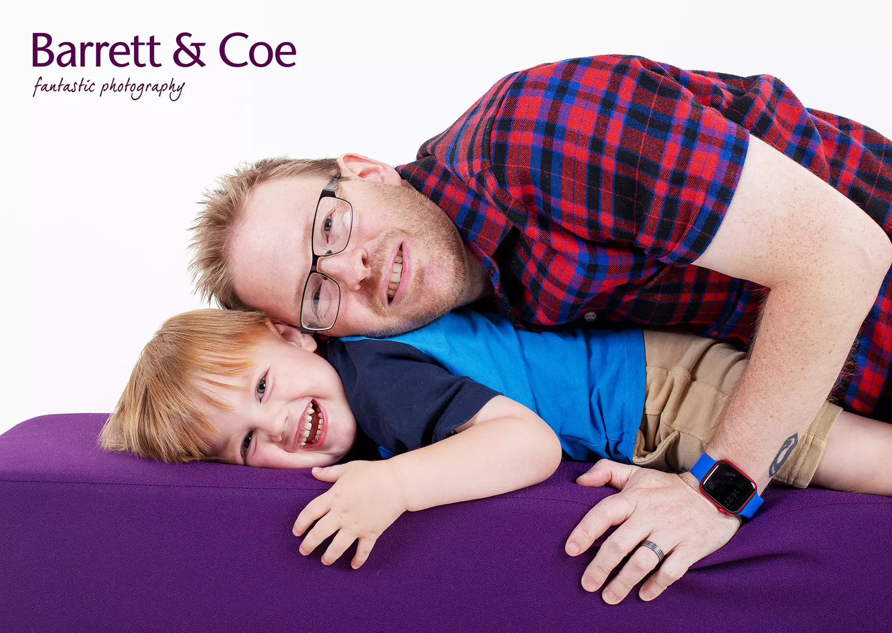 Father & Kids Photoshoot I 8'' x 6'' Print Included I Barrett & Coe Studios - Up to 91% Off