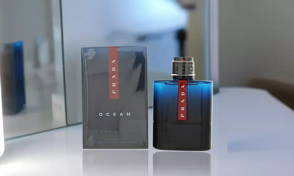 Prada Luna Rossa Ocean by Prada 3.3 oz Eau De Toilette Spray New In Box For Men - Primary Image