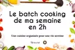 Formation en Batch Cooking : gagnez du temps et mangez sain chaque semaine (jusqu'à 50% de remise) - Second Medium