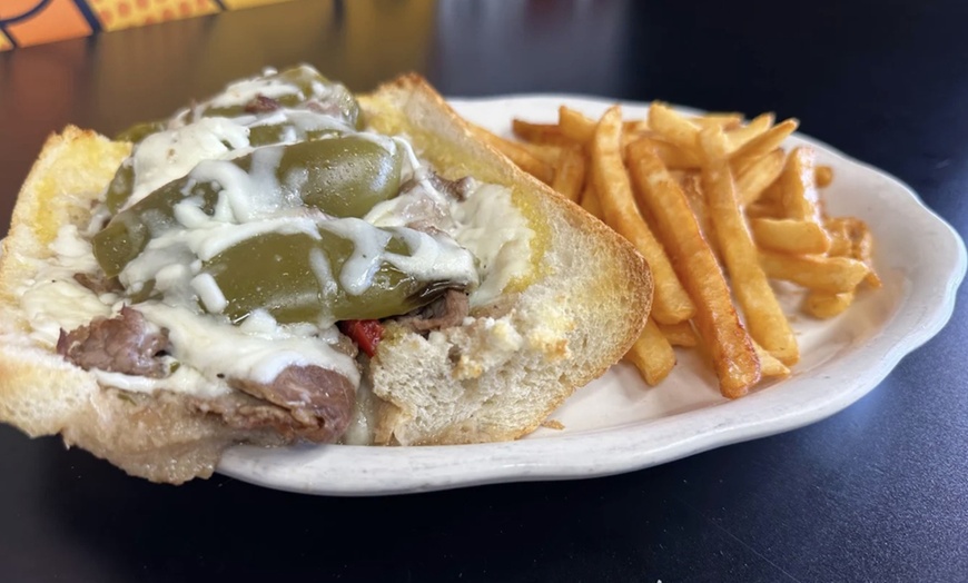 Image 9: Pizza Combo or Food & Drink Credit – Dine, Sip, and Savor