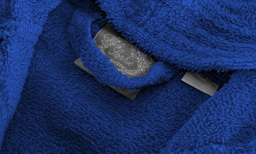 Image 8: Accappatoio bambino in 100% cotone