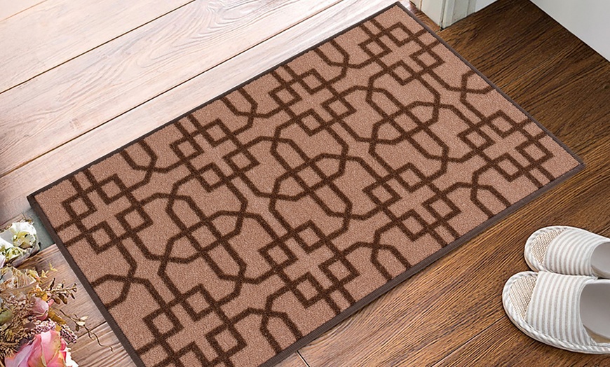 Image 2: Siam Machine Washable Non Slip Door Entrance Mats 