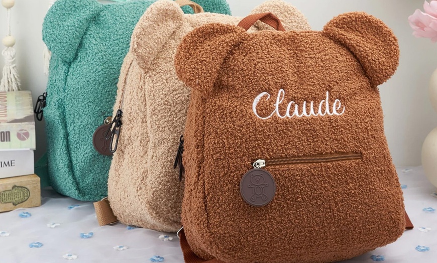 Image 12: Custom Embroidery Backpack