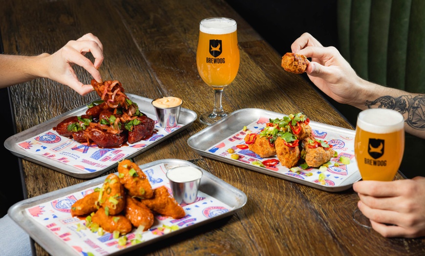 Image 3: BrewDog ! BIG Burgers & BIG Wings and 2 Drinks