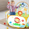 Image 1: Fisher Price Kids' Portable Sports Ball Pit 