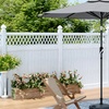 Image 5: Outdoor Large 3M Rotating Parasol with Multiple Base 