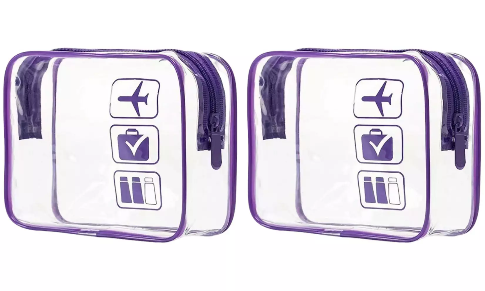 Transparent Travel Toiletries Storage Bag