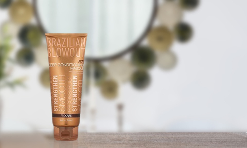 Brazilian Blowout Anti-Frizz Acai Deep Conditioning Masque 8 oz 