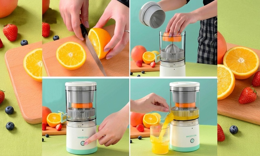 Image 8: Spremiagrumi elettrico portatile