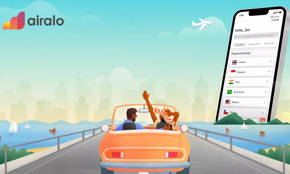 20% de réduction sur Airalo, la boutique d'eSIM