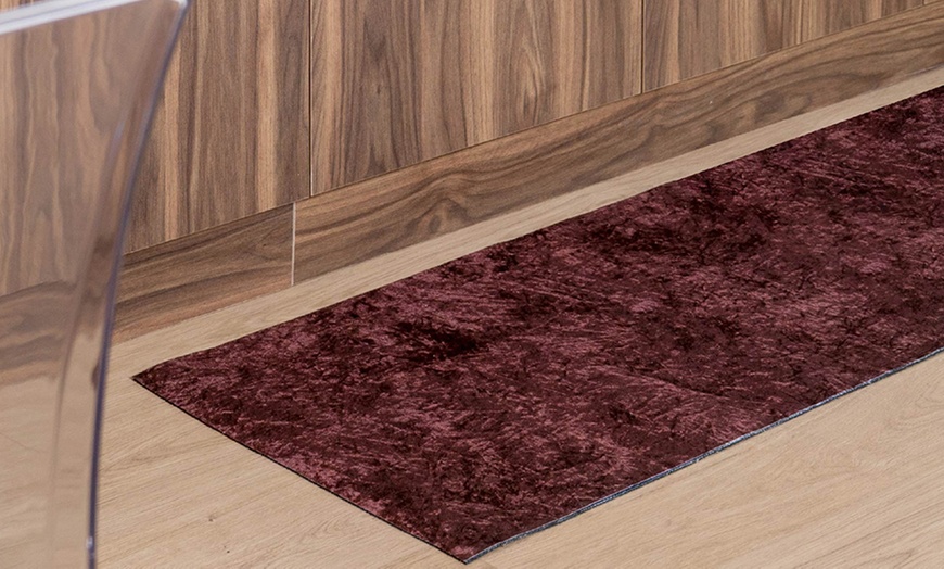Image 10: Tappeto passatoia da cucina in velluto