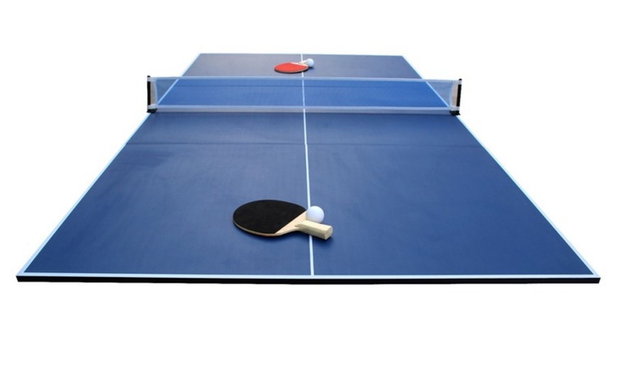 Image 2: Opvouwbaar 3-delig pingpong tafelblad 
