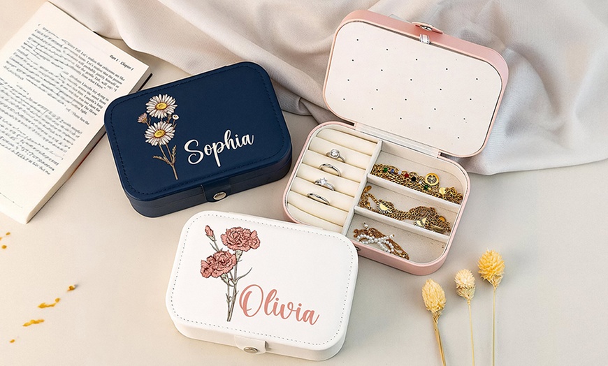 Image 1: 1 ou 2 boîtes à bijoux personnalisées avec Justyling