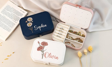 Boîte à bijoux personnalisée : 1 - frais de port non inclus - justyling
