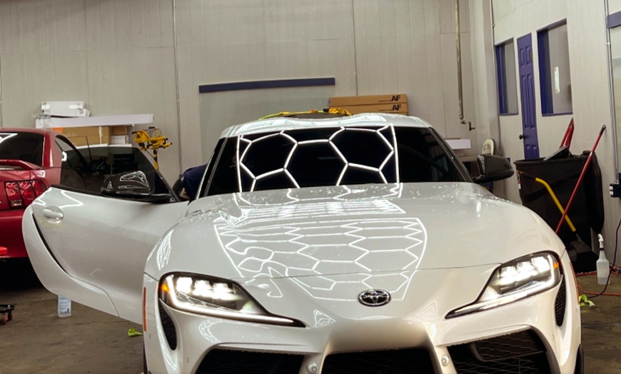 Image 5: One Full Legal Window or Ceramic Tint for Sedans or SUV or Trucks 