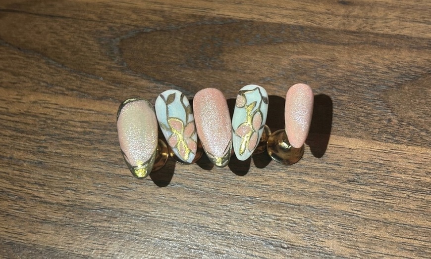 Image 2: Gel Manicure, Gel x Full Set Nails or Builder Gel Structured Manicure