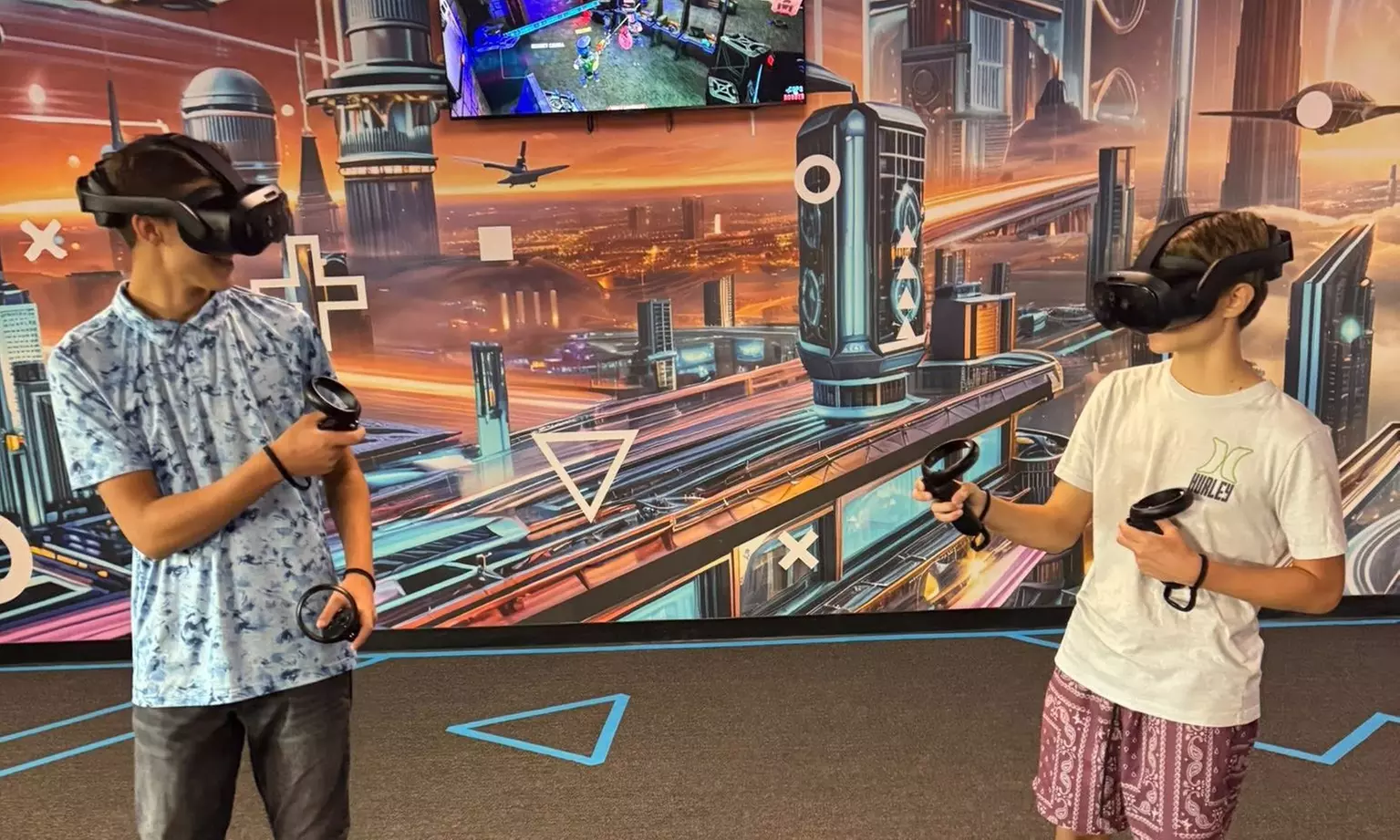 VR Escape Rooms or VR Game Play Sessions