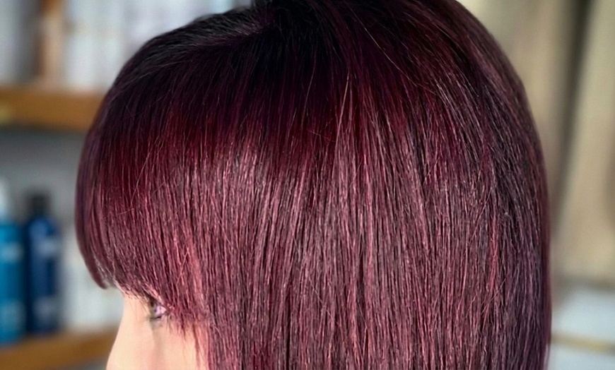 Image 3: Cut & Style, Women’s Root Touch-Up or Extensions