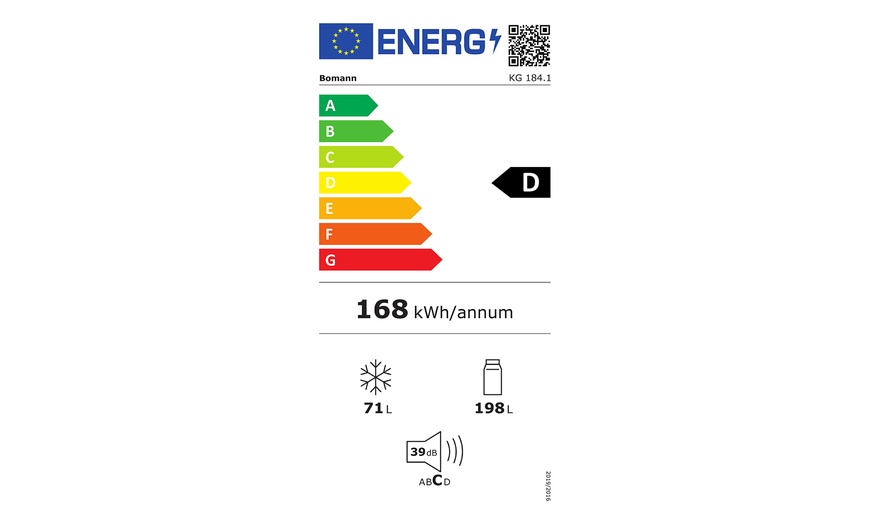 Image 9: Réfrigérateur congélateur 269 L Bomann