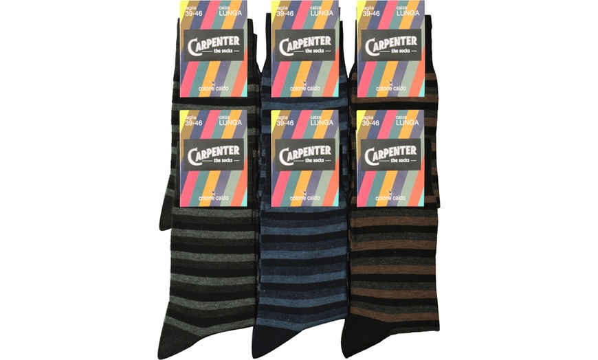 Image 30: Carpenter 6er- oder 12-Pack kurze oder lange Herren-Socken