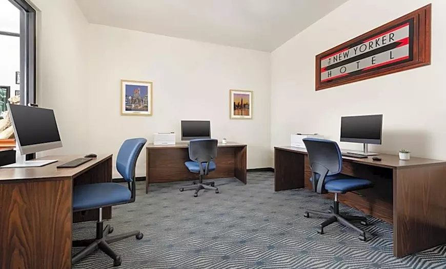 Business center and meeting rooms
