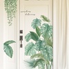 Image 3: One or Two Packs of Tropical Leaves Wall Stickers