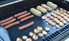  Waloo JUMBO Non-Stick BBQ Grill Mat, Oven Liner & Baking Sheet(2, 4 or 6 Pack) 