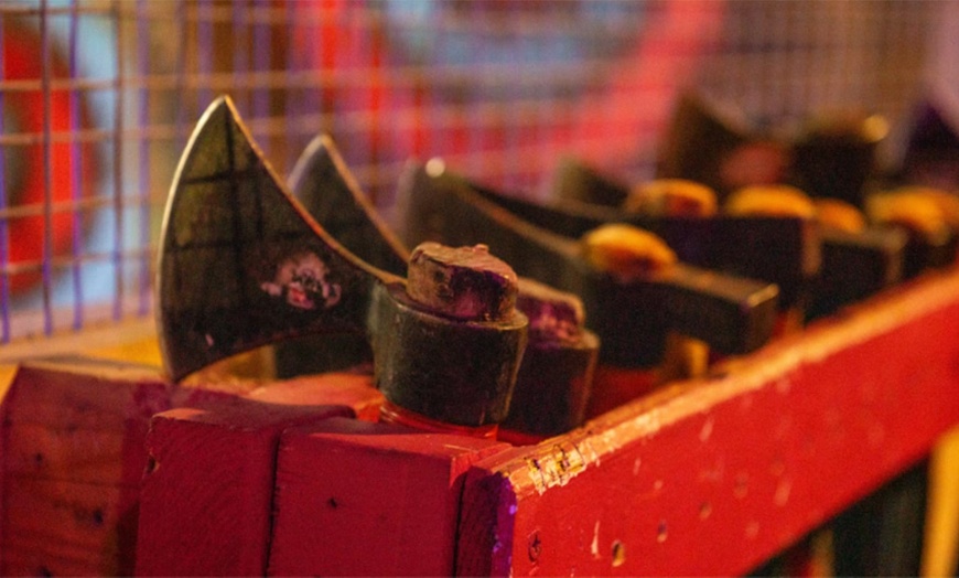Image 3: One-Hour Axe Throwing and One-Hour Retro Gaming for One, Two, or Four