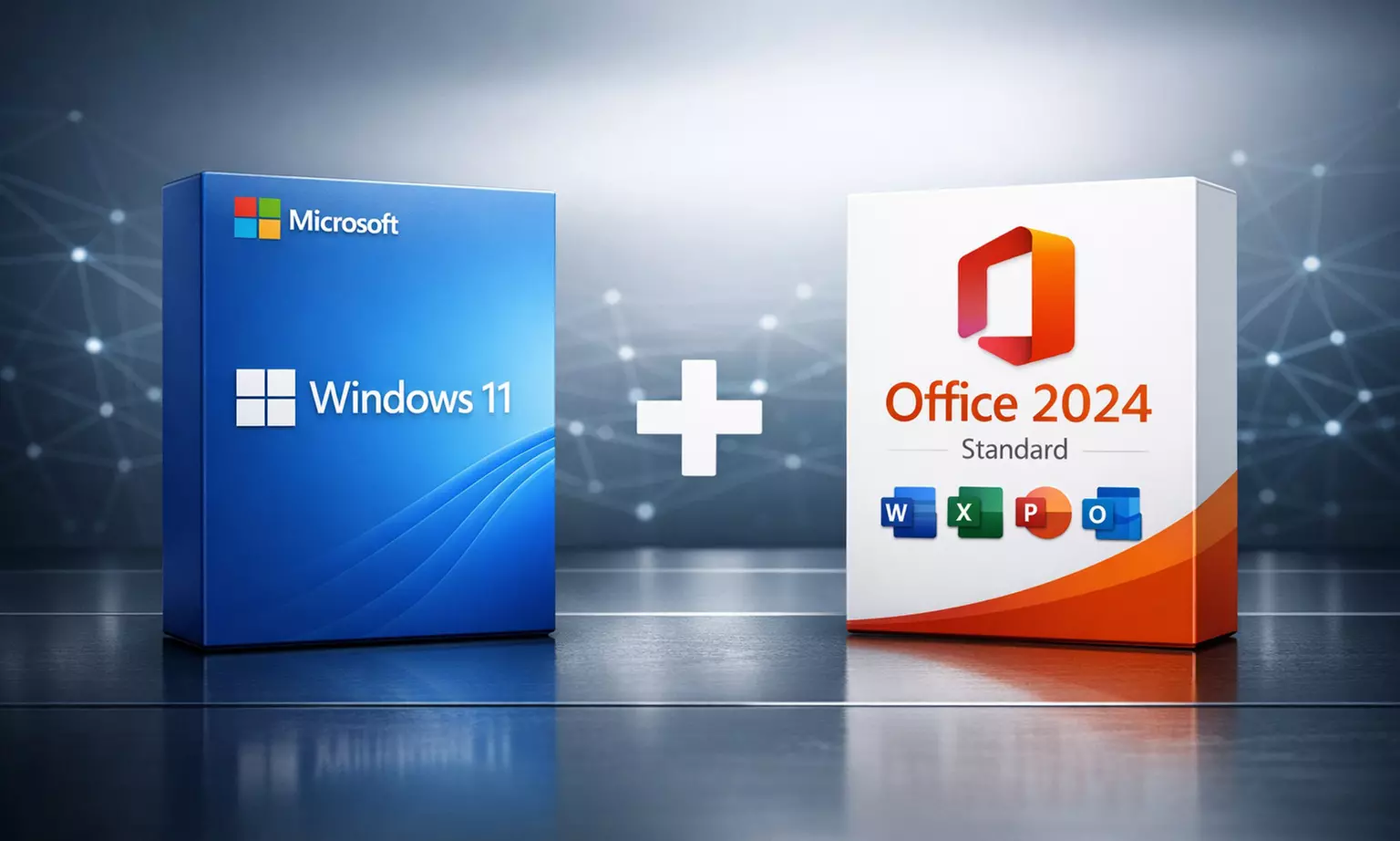 Microsoft Office 2024 Standard + Windows 11 Home Bundle