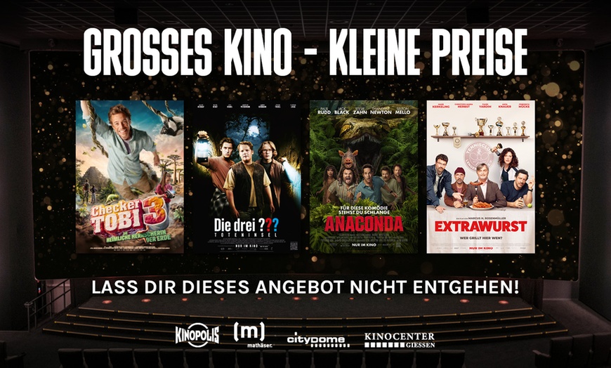 Image 3: 2 Kinotickets inkl. Popcorn, Nachos und Getränken