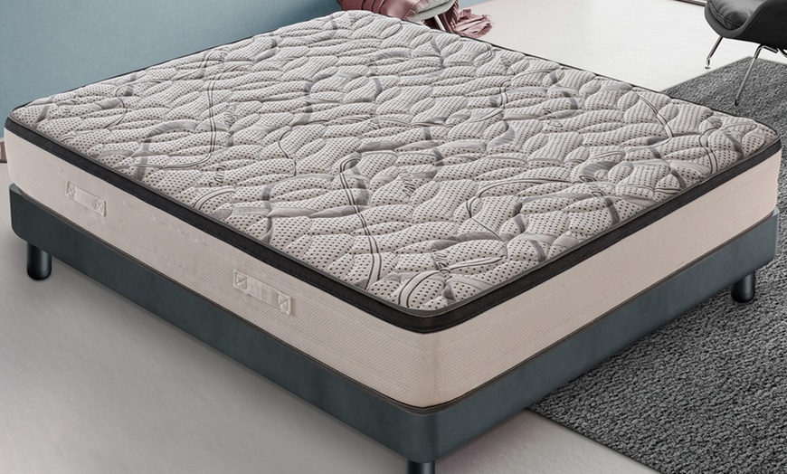 Image 1: Luxe matras met memory gel en 7 zones 
