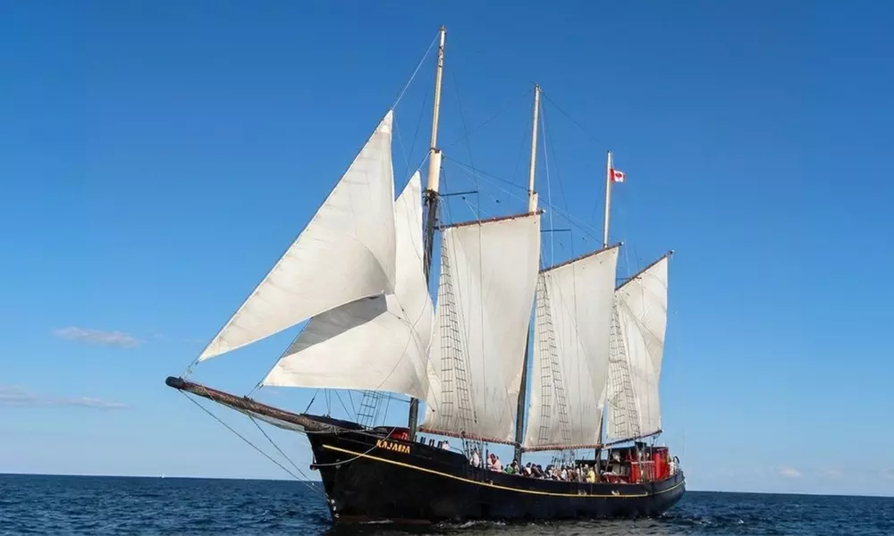 Lake Ontario Cruise on Tall Ship Kajama with Skyline Views